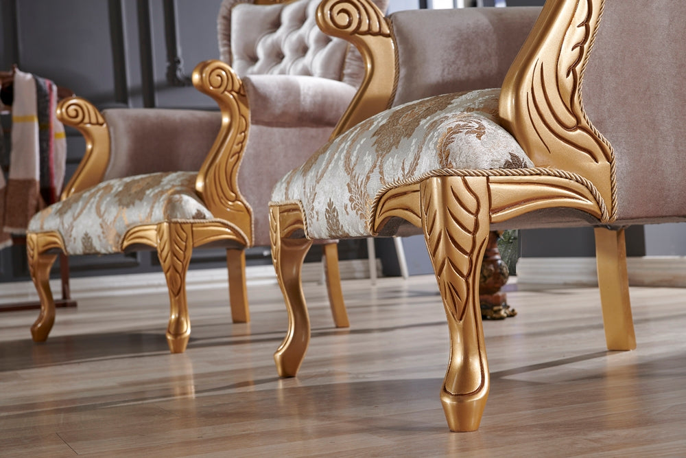 Sultan Traditional Livingroom (2 Sofa & 2 Chair)