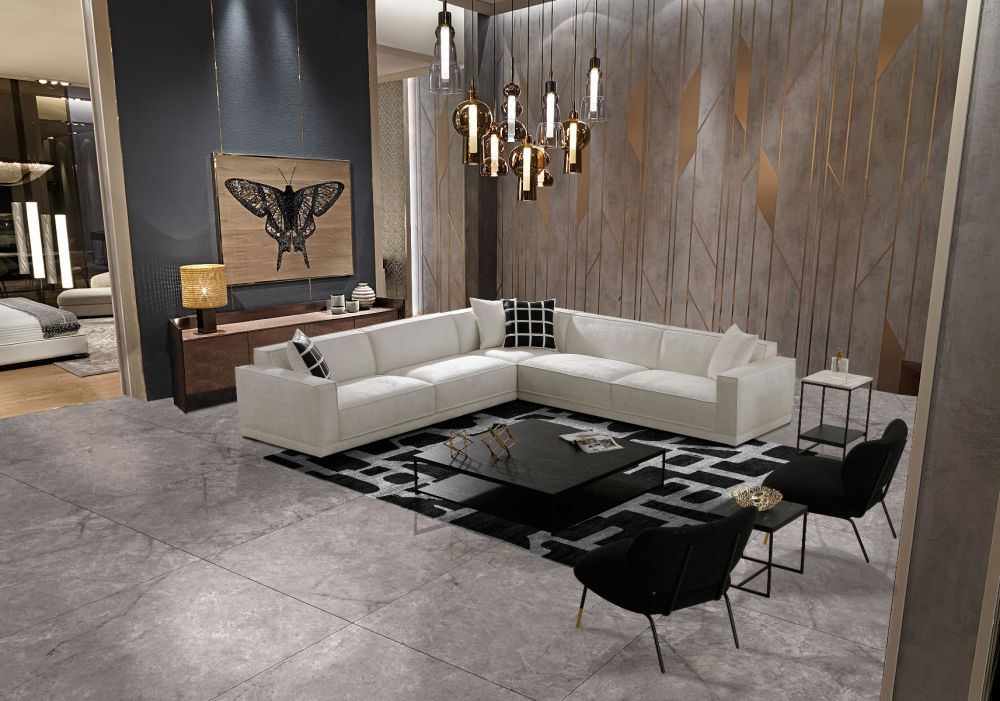 AE3808 Fabric Sectional Sofa Set