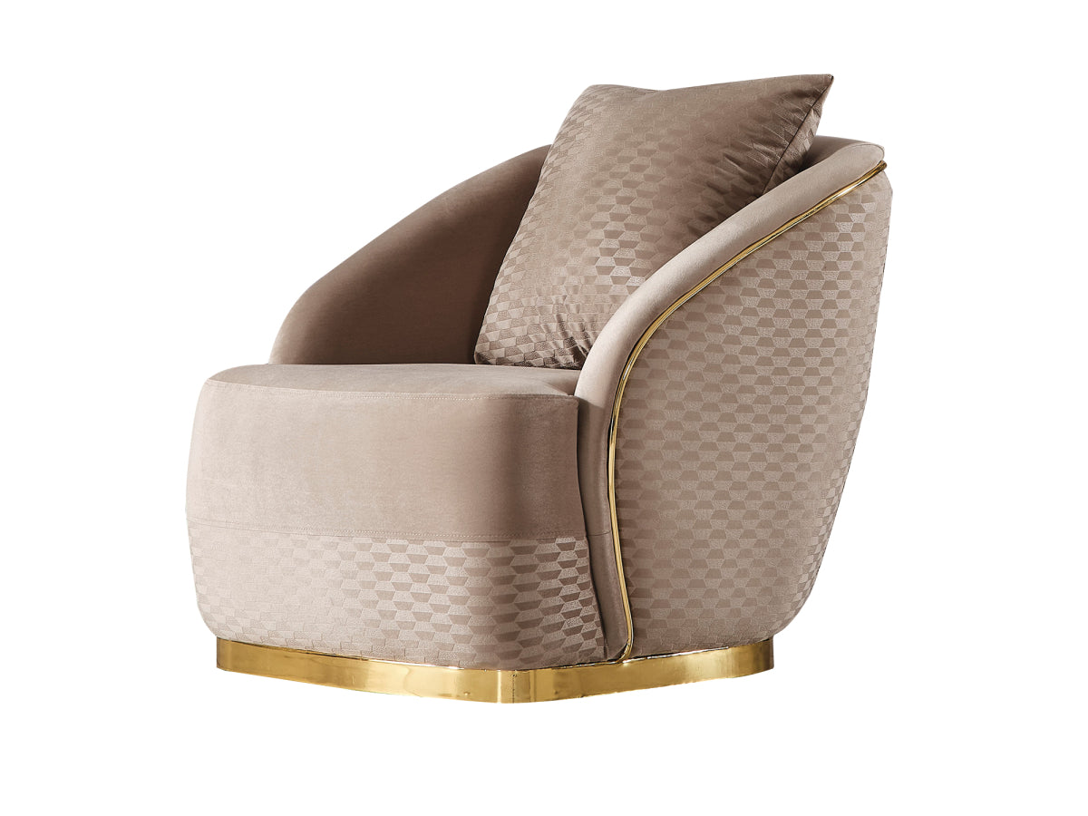 Elegance Stationary Livingroom (2 Sofa & 2 Chair)