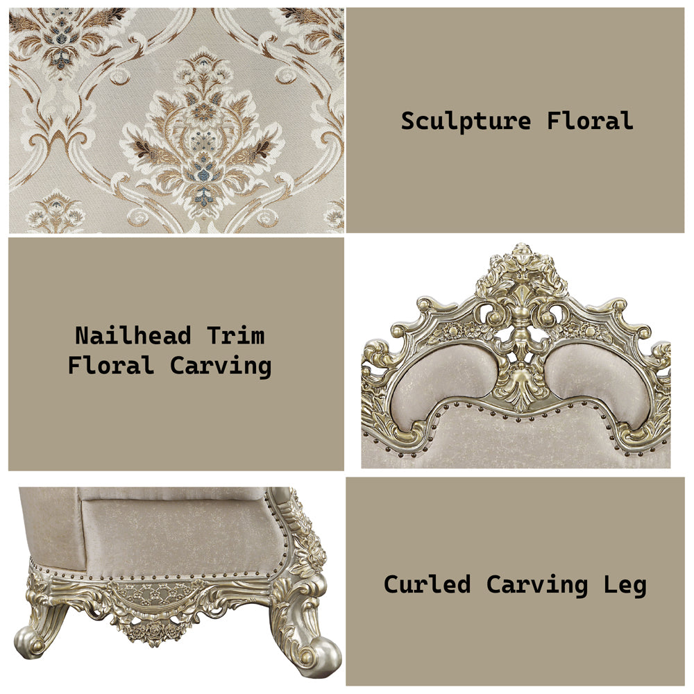 Danae Loveseat W/5 Pillows