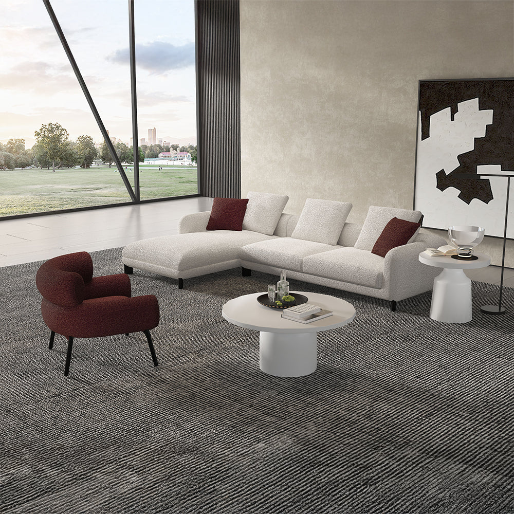 Mardi Sectional Sofa w/3 Pillows