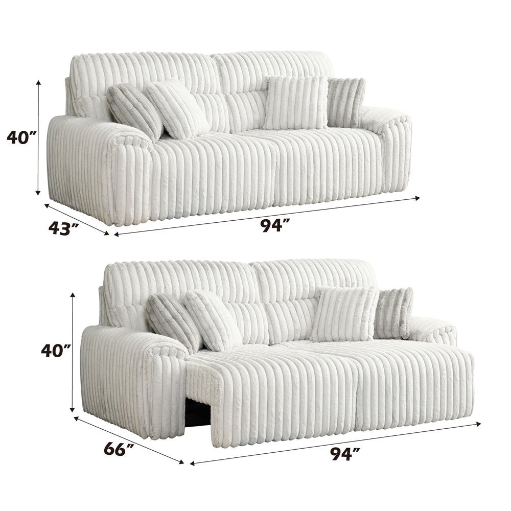 Jaya Power Motion Sofa w/Sleeper & USB Port