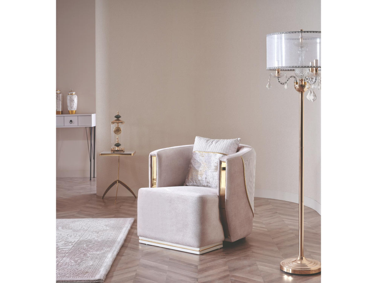 Munich Stationary Livingroom Set (2 Sofa & 2 Chair)