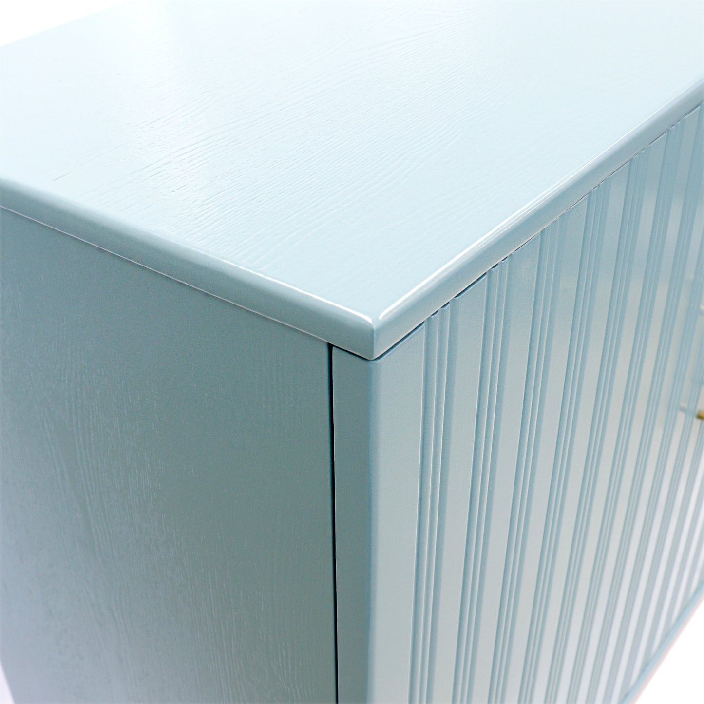 Edgar Modern Cabinet Aqua/Gold