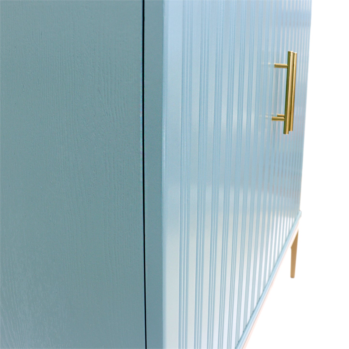 Edgar Modern Cabinet Aqua/Gold