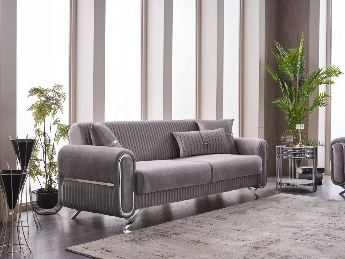Royal Convertible Livingroom Set (2 Sofa & 2 Chair)