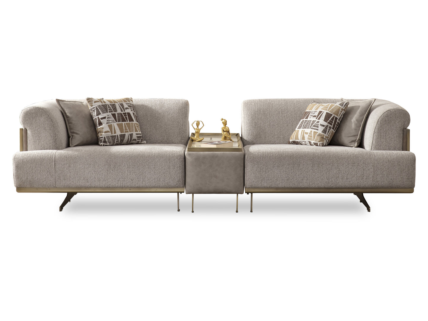 Urla Stationary Livingroom Set (1 Sofa & 1 Module Sofa & 2 Chair)