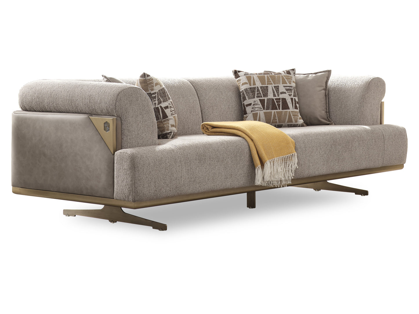Urla Stationary Livingroom Set (1 Sofa & 1 Module Sofa & 2 Chair)