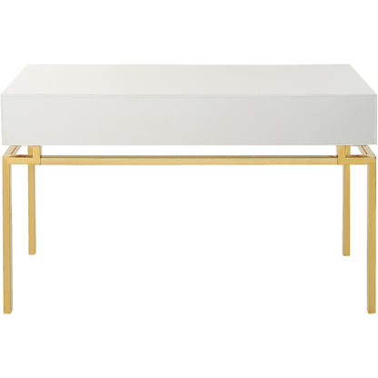 Wood Console Table with Two Drawers