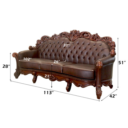 Vendome Oversized Sofa W/4 Pillows