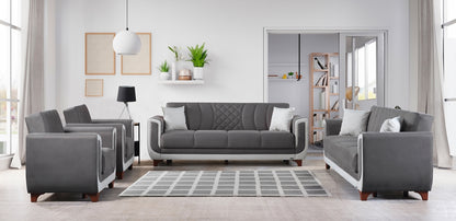 Berre Convertible Livingroom (2 Sofa & 2 Chair)