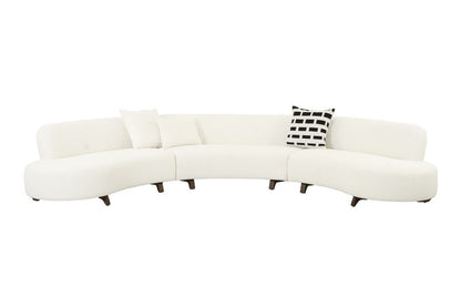 AE3809 Curved Sectional Sofa