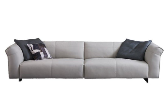 EK-D03 Genuine Leather Extra Long Sofa
