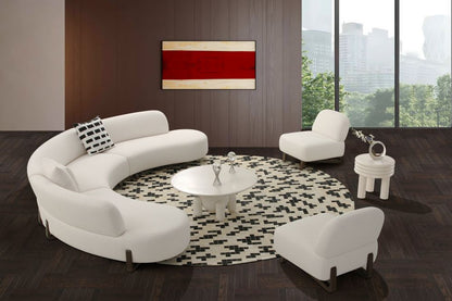 AE3809 Curved Sectional Sofa